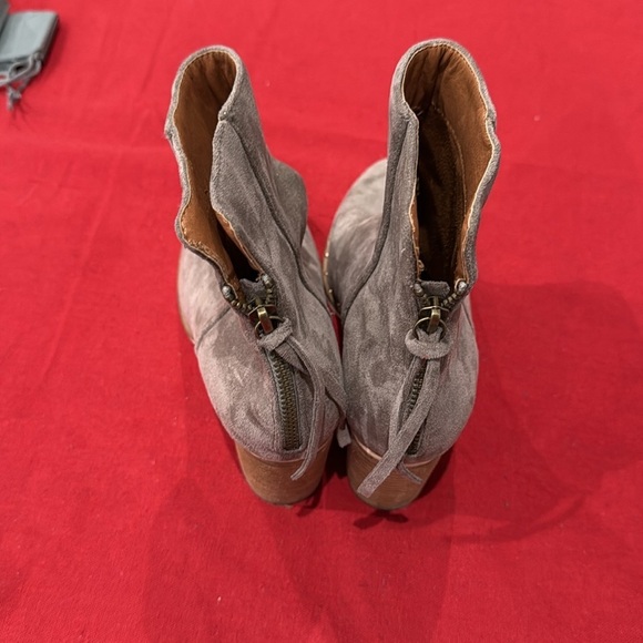 beast fashion grey Suede Ankle Boots - Picture 4 of 7